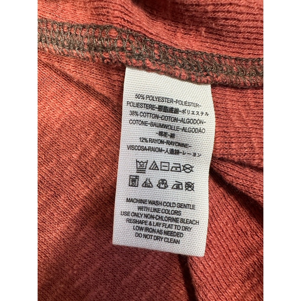 Free People We The‎ Free Top Womens Small Rust Split Back Cowl Neck Boho - Picture 7 of 11